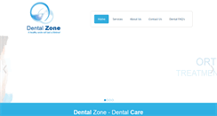 Desktop Screenshot of dentalzone.co.za